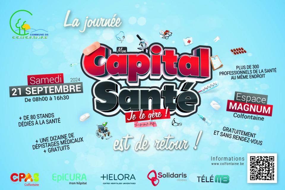 « Capital Santé » 2024 : nos équipes y participent !